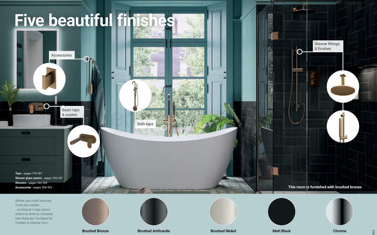 Wickes Showroom bathrooms brochure Offers from 1 June