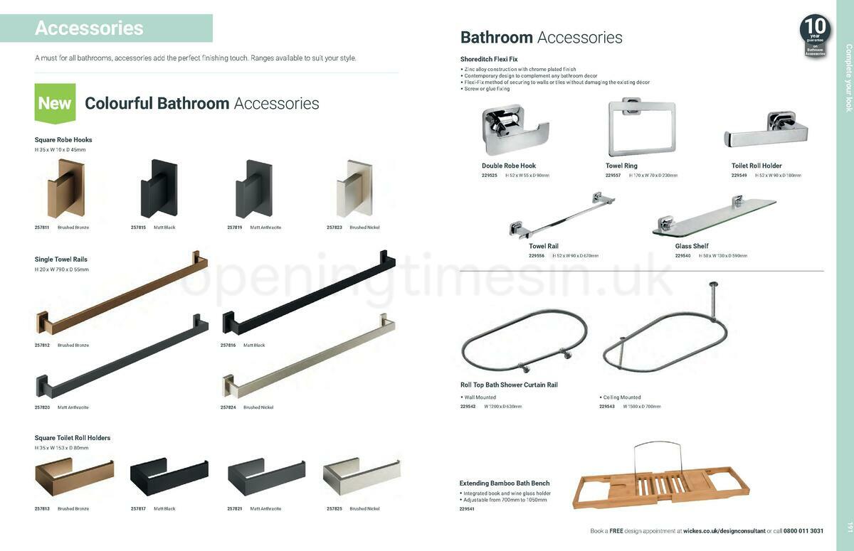 Wickes Showroom bathrooms brochure Offers from 1 June