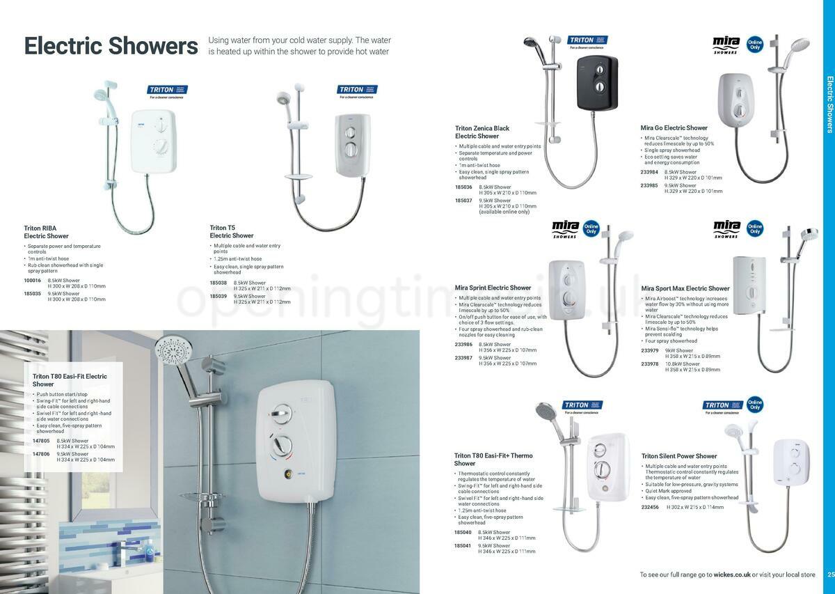 Wickes Take away bathrooms brochure Offers from 20 June