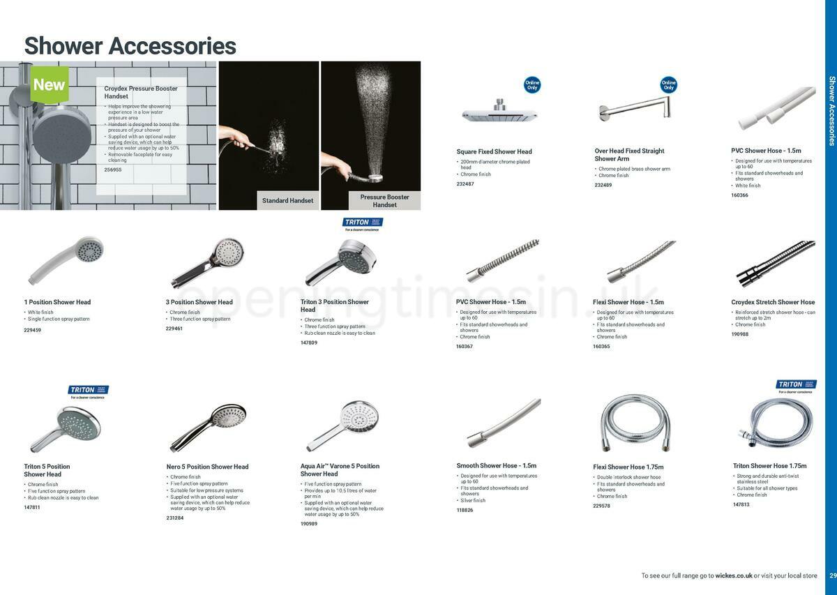 Wickes Take away bathrooms brochure Offers from 20 June