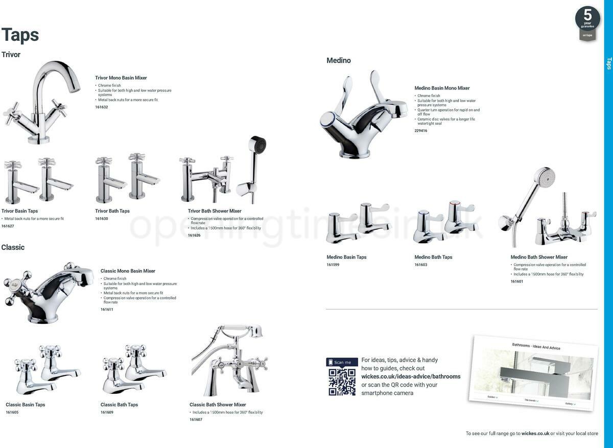 Wickes Take away bathrooms brochure Offers from 20 June