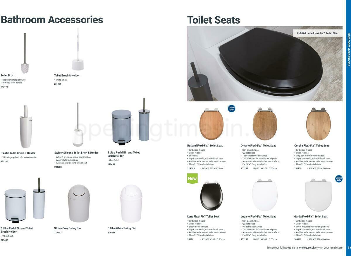 Wickes Take away bathrooms brochure Offers from 20 June