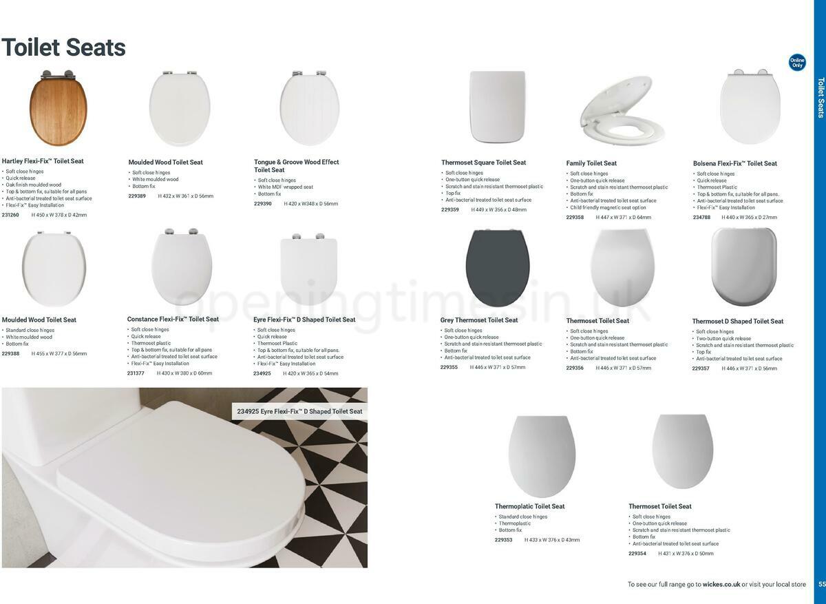 Wickes Take away bathrooms brochure Offers from 20 June