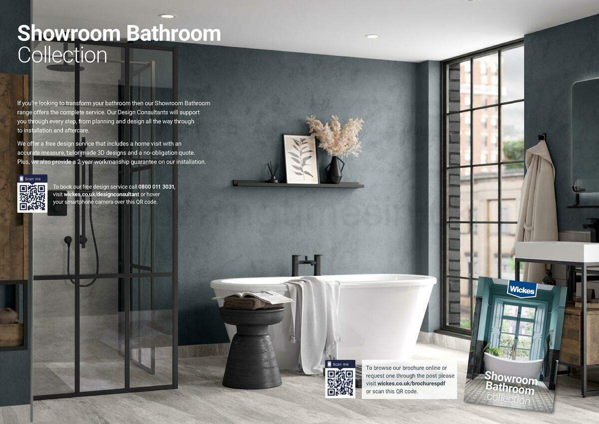 Wickes Take away bathrooms brochure Offers from 20 June