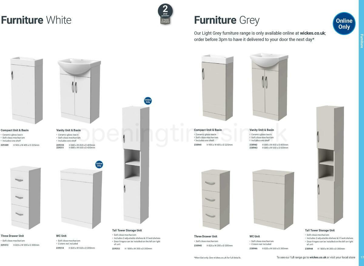 Wickes Take away bathrooms brochure Offers from 20 June