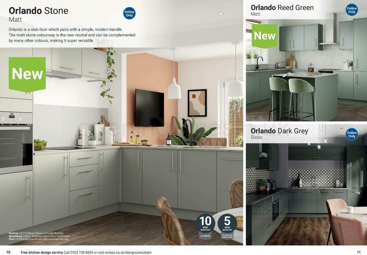Wickes Lifestyle Kitchens brochure Offers from 1 January