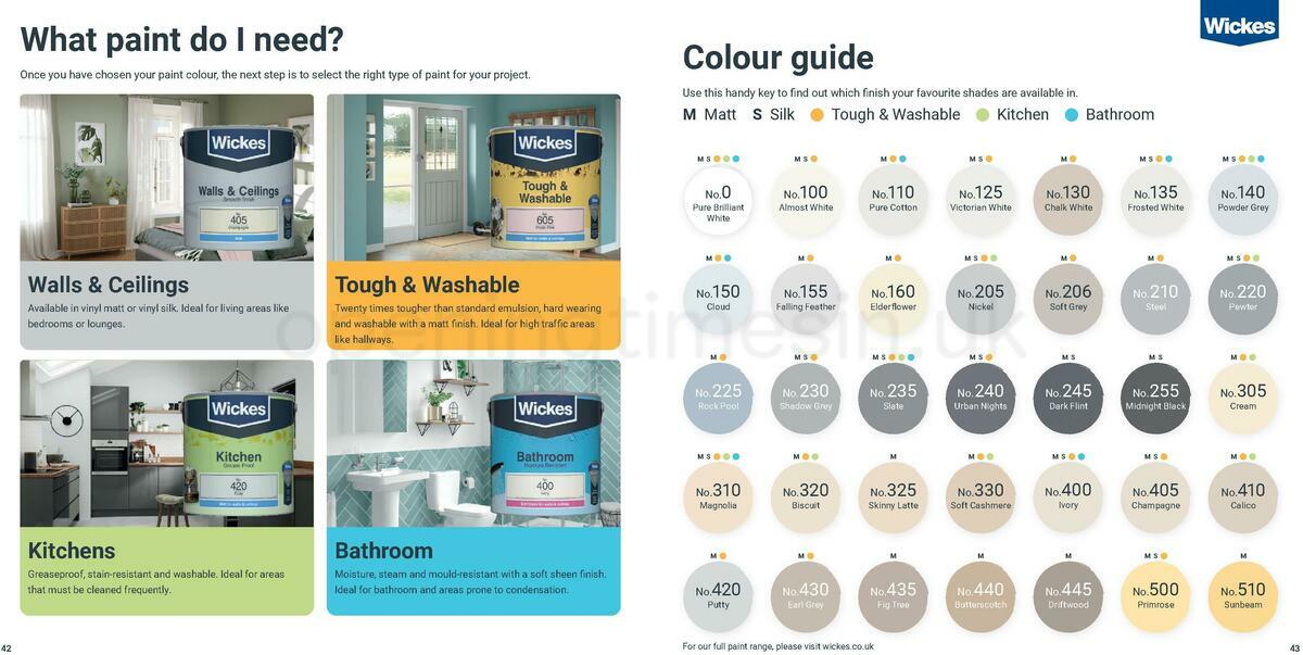 Wickes Paint brochure Offers from 1 May