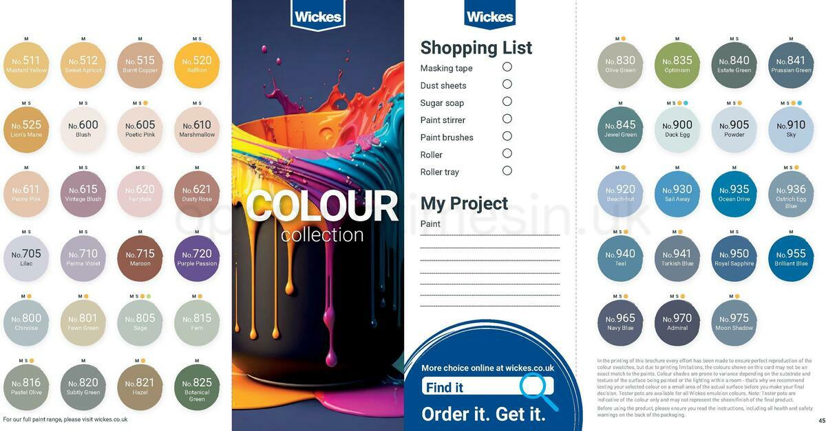 Wickes Paint brochure Offers from 1 May