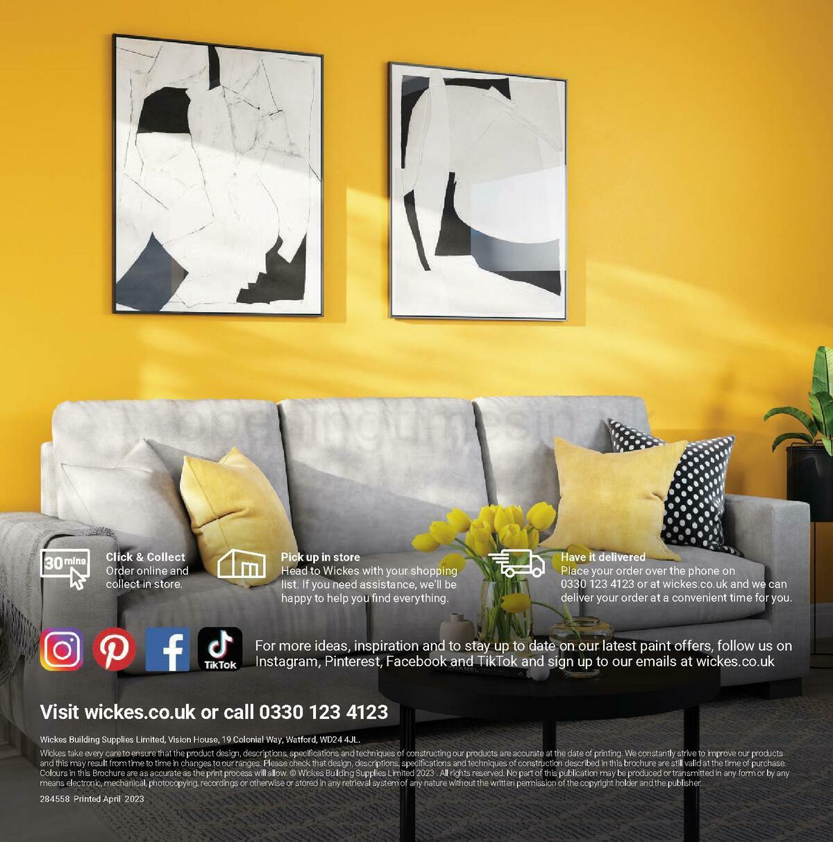 Wickes Paint brochure Offers from 1 May