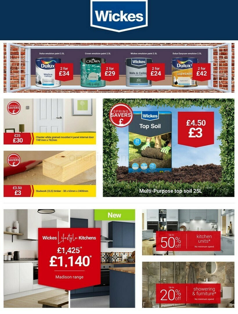Wickes Offers from 15 May