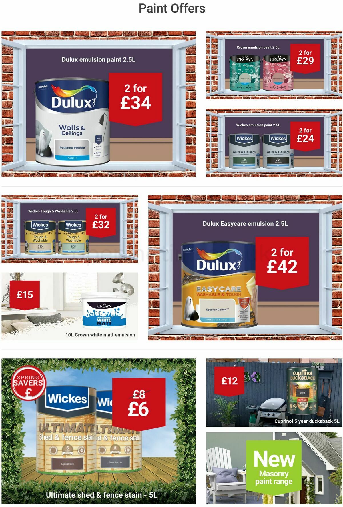 Wickes Offers from 15 May
