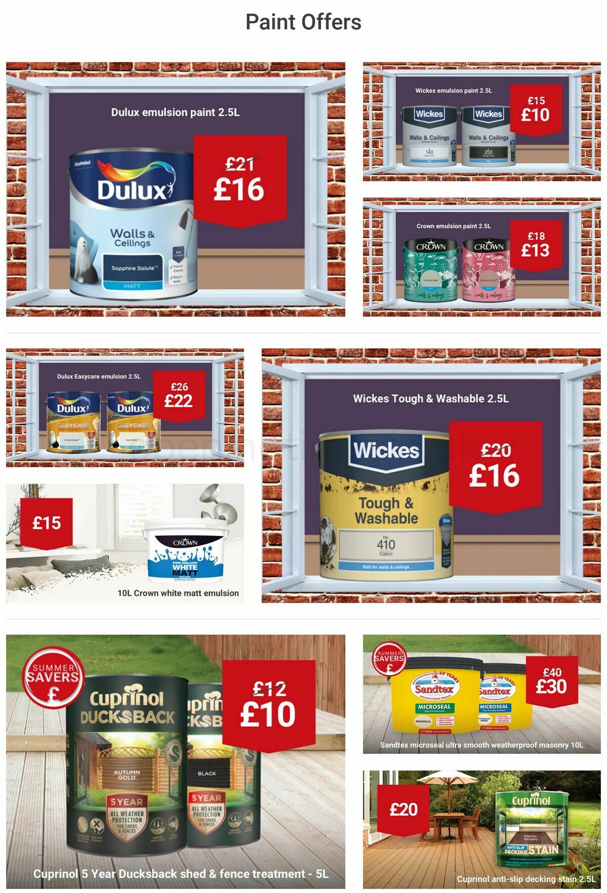 Wickes Offers from 2 June