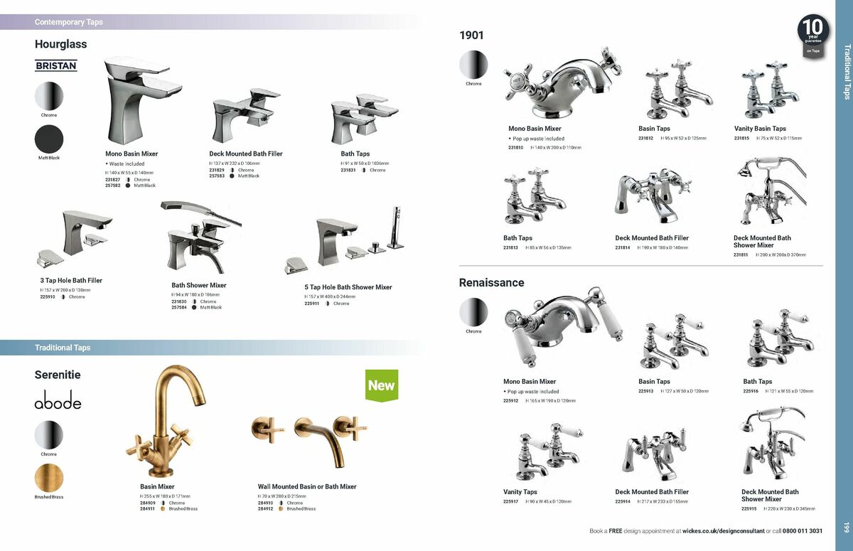 Wickes Bathrooms Brochure Offers from 14 July