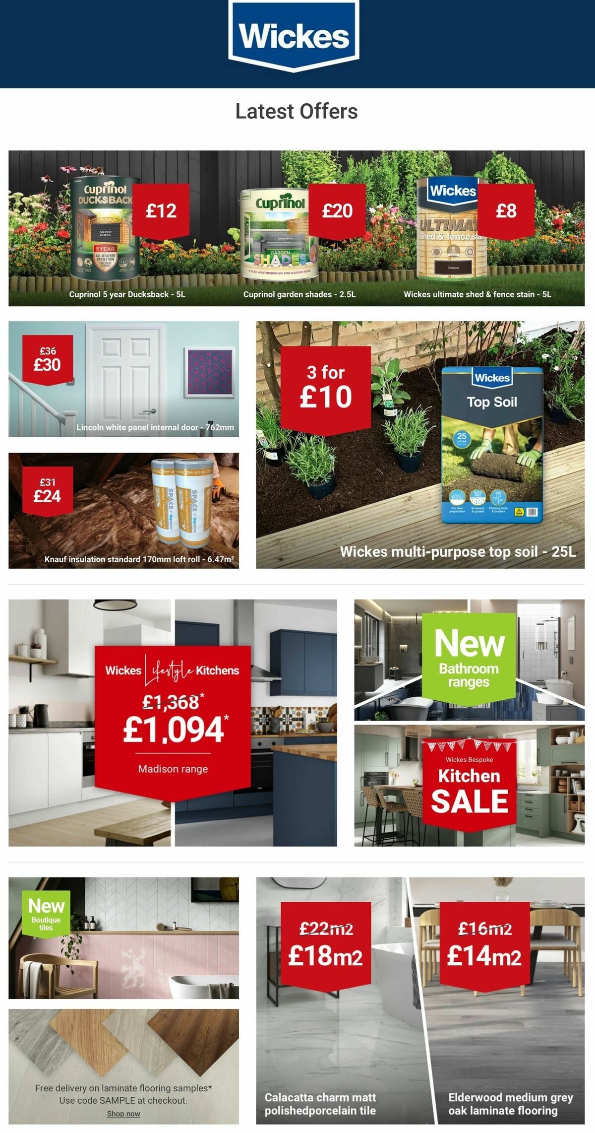 Wickes Offers from 29 July