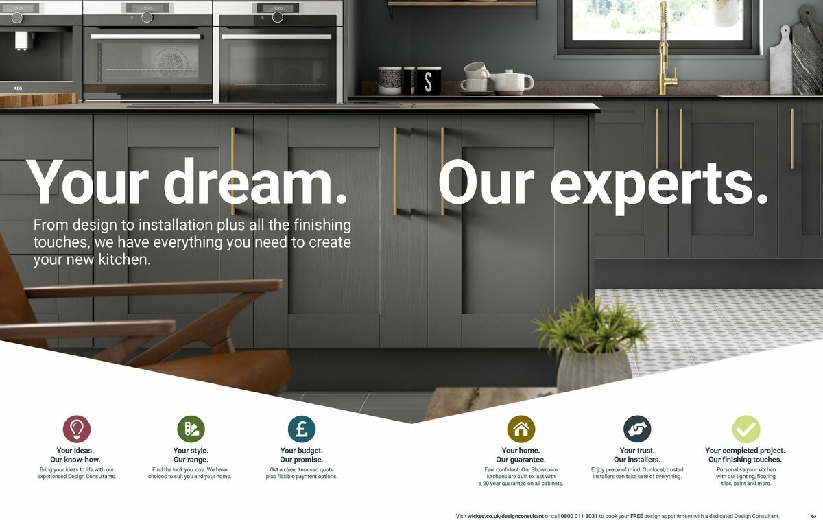 Wickes Kitchens Brochure Offers from 31 July