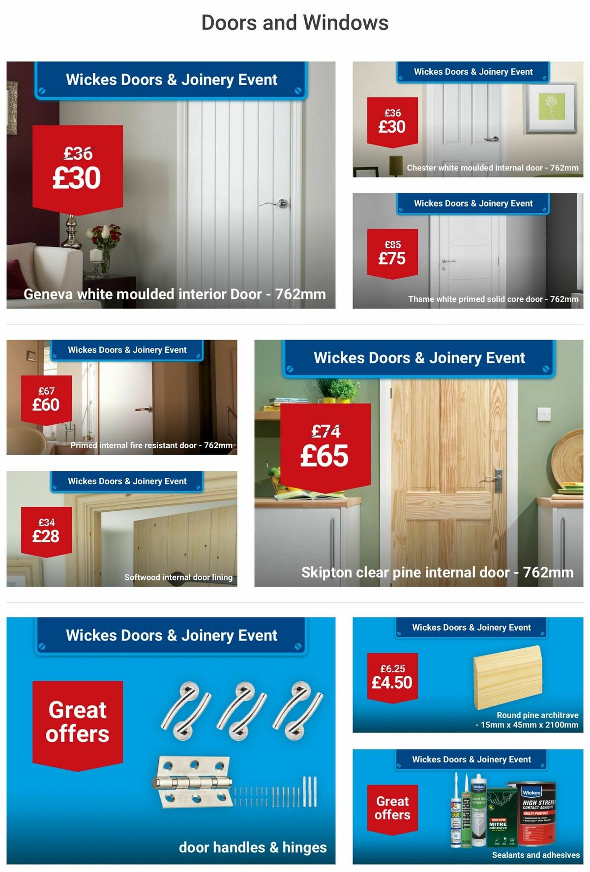 Wickes Offers from 15 September
