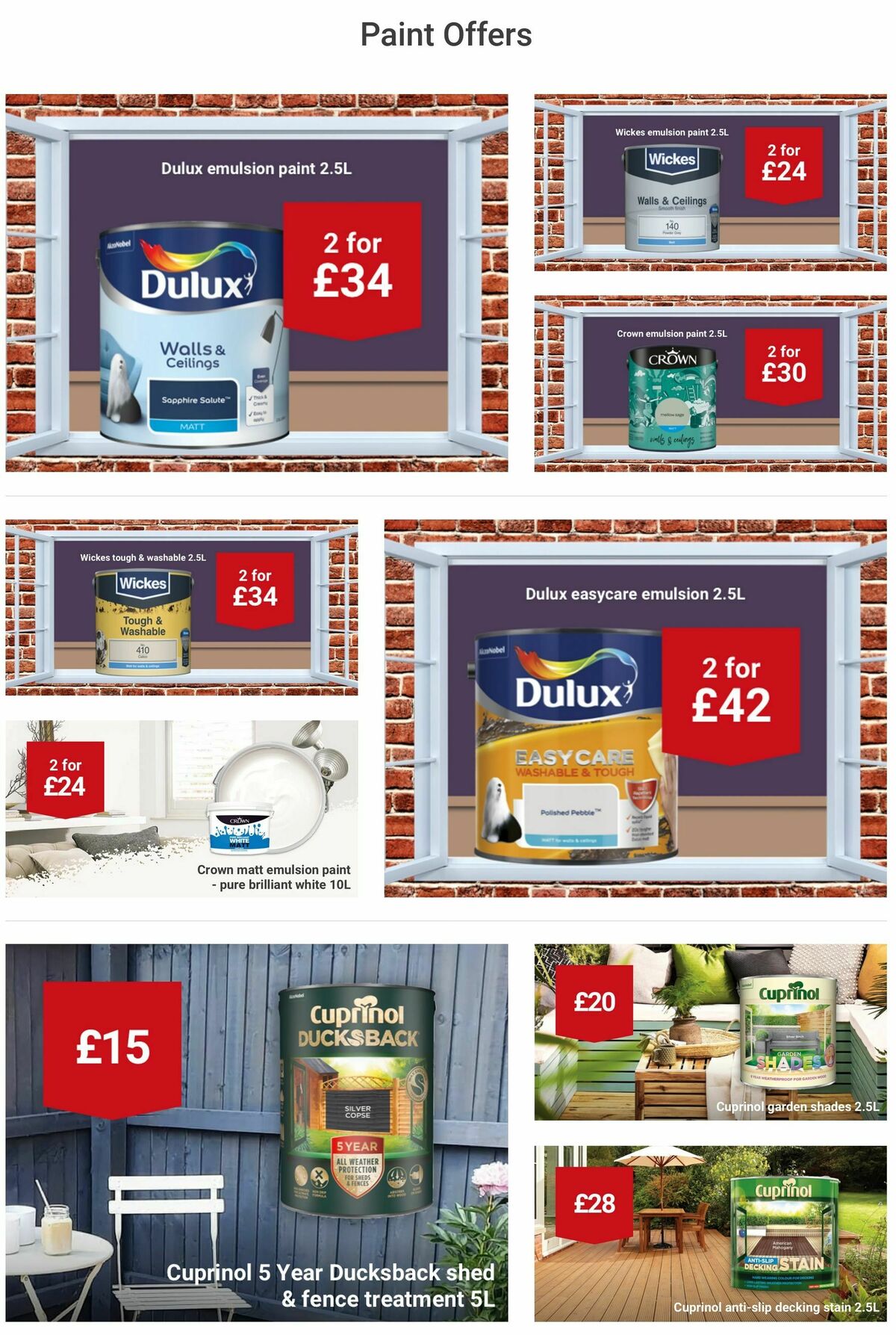 Wickes Offers from 15 September