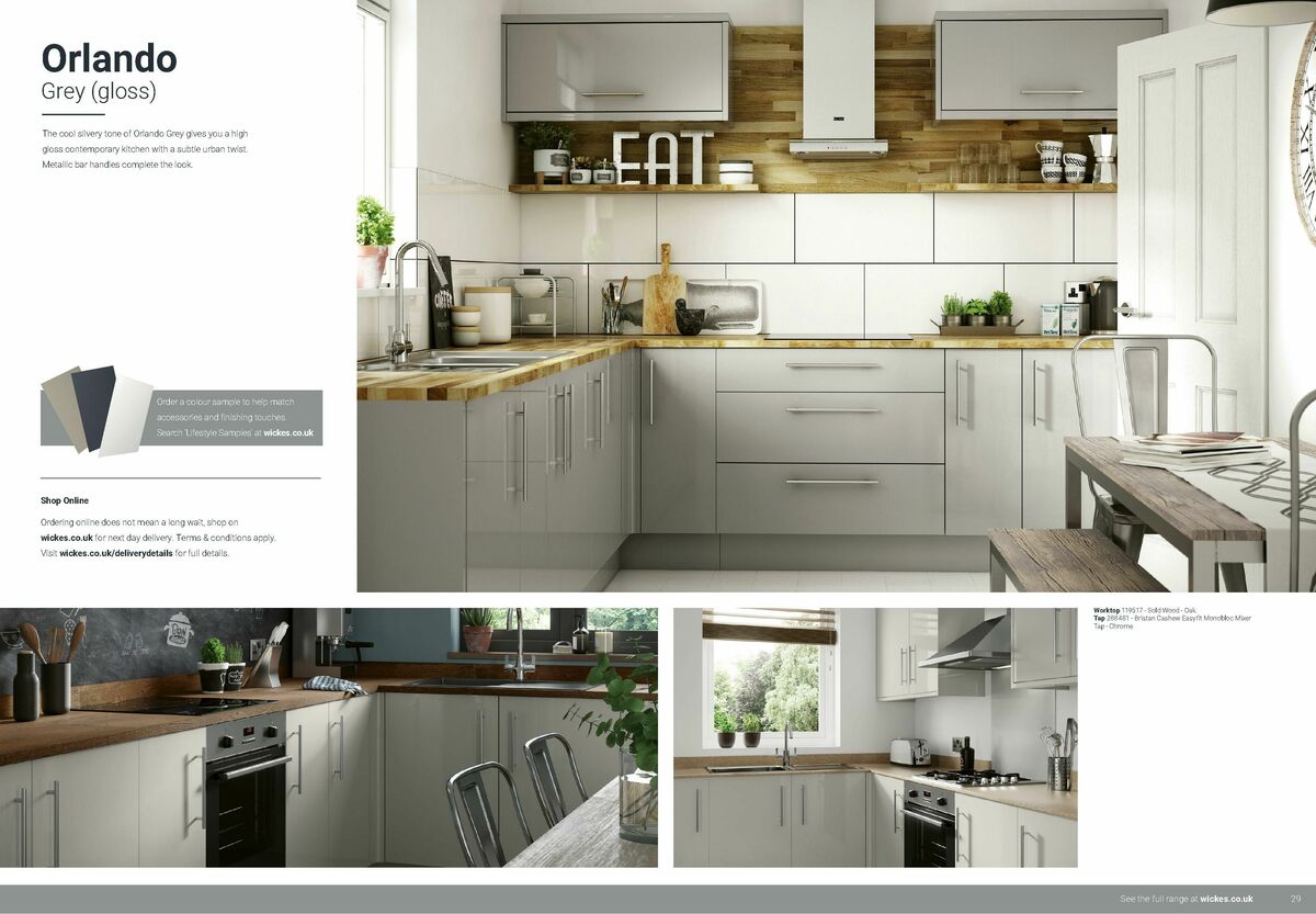 Wickes Lifestyle Kitchens Brochure Offers from 1 December