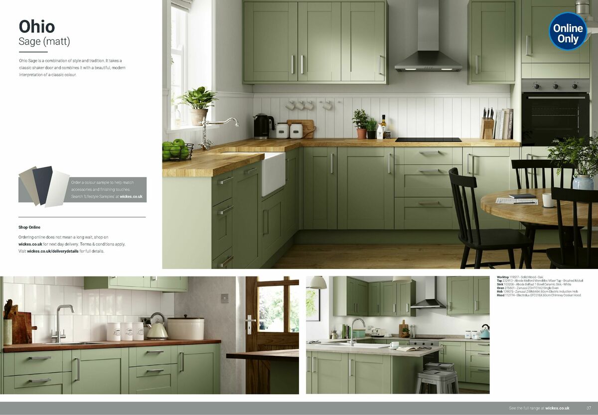Wickes Lifestyle Kitchens Brochure Offers from 1 December