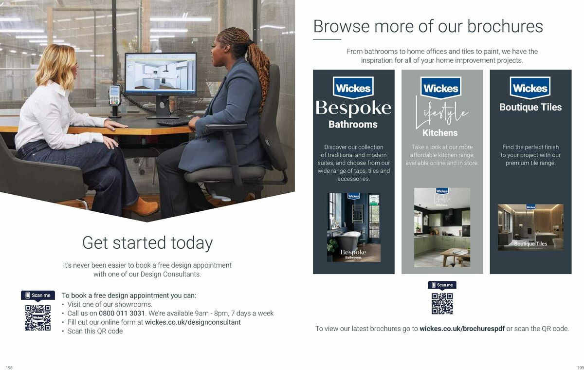 Wickes Kitchens Brochure Offers from 25 August