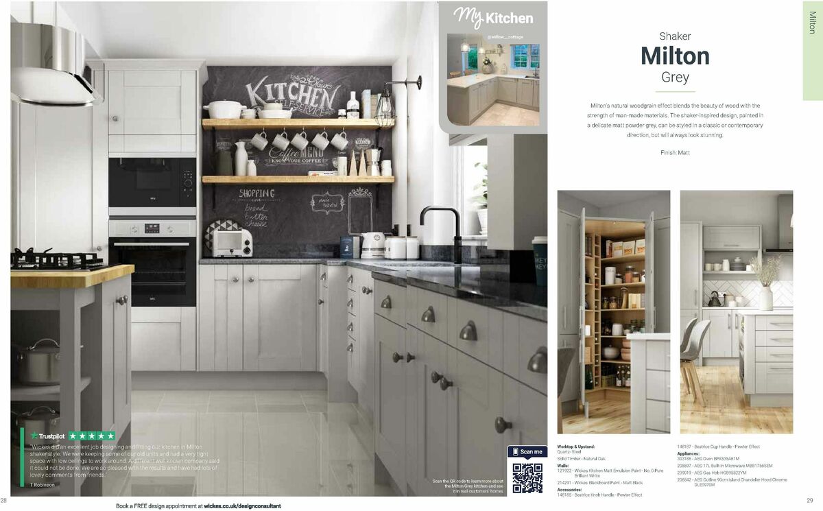 Wickes Kitchens Brochure Offers from 25 August