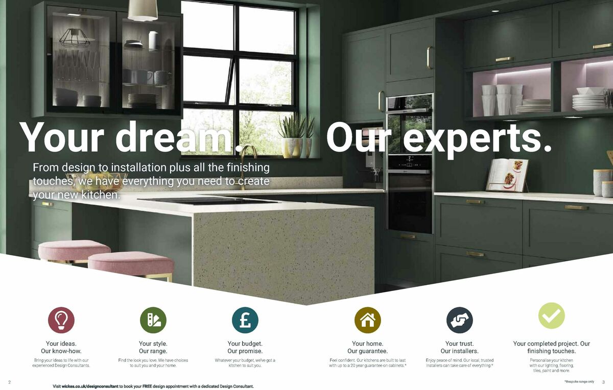 Wickes Kitchens Brochure Offers from 25 August