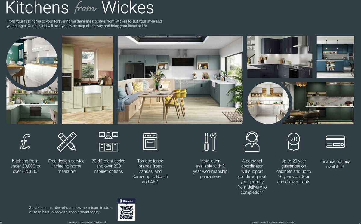Wickes Kitchens Brochure Offers from 25 August