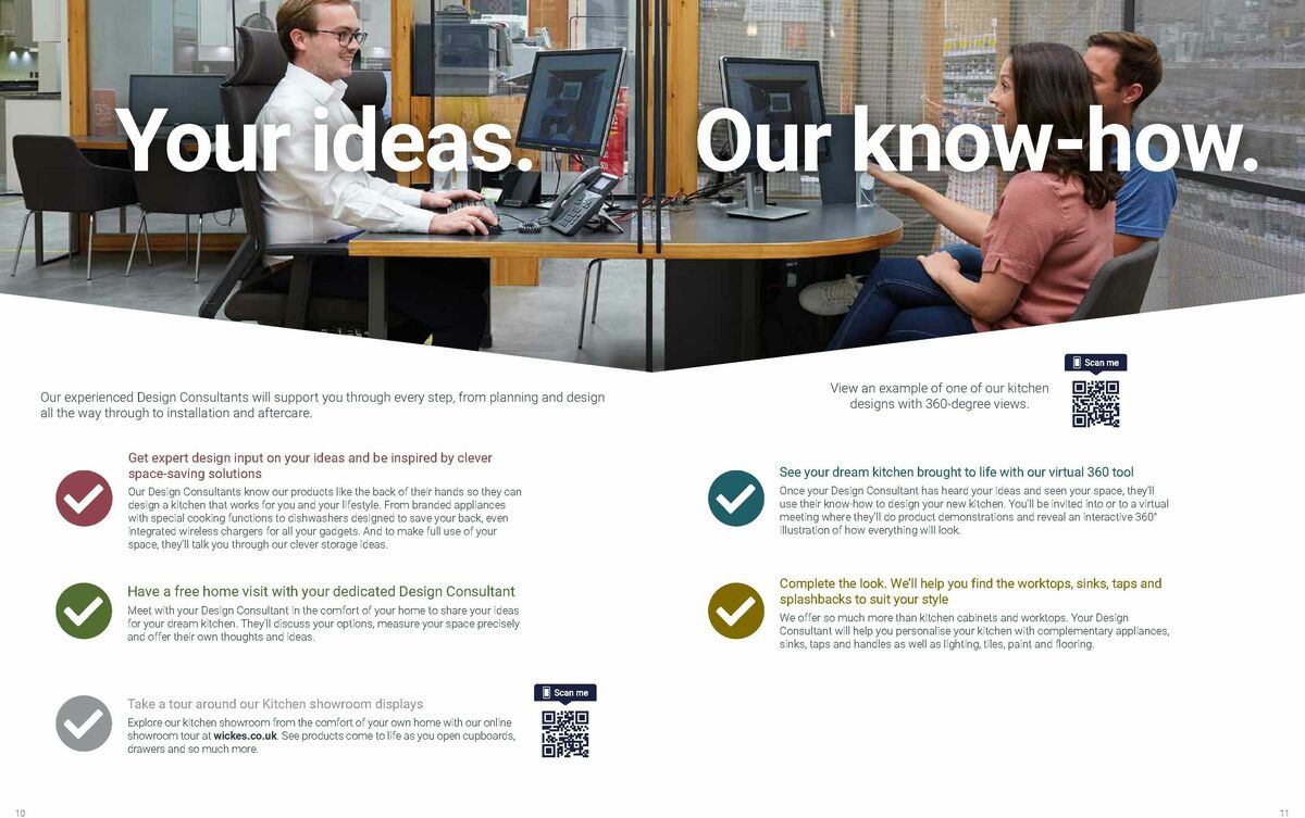 Wickes Kitchens Brochure Offers from 25 August