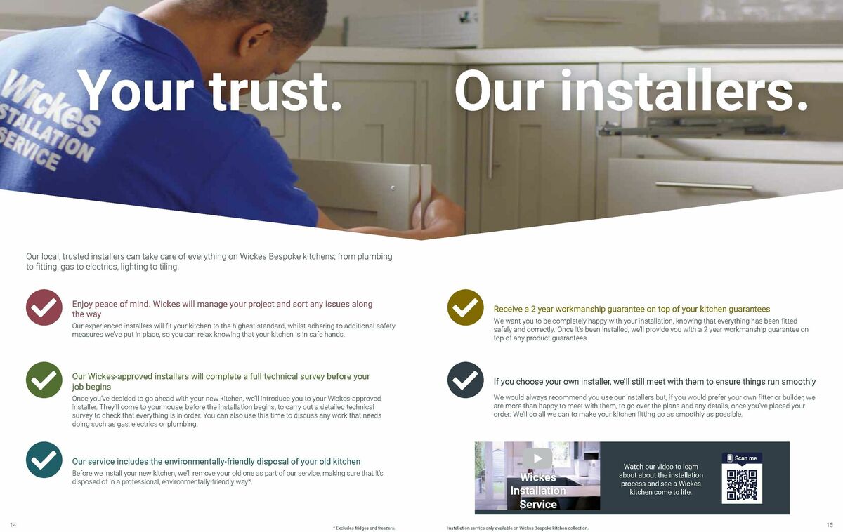 Wickes Kitchens Brochure Offers from 25 August