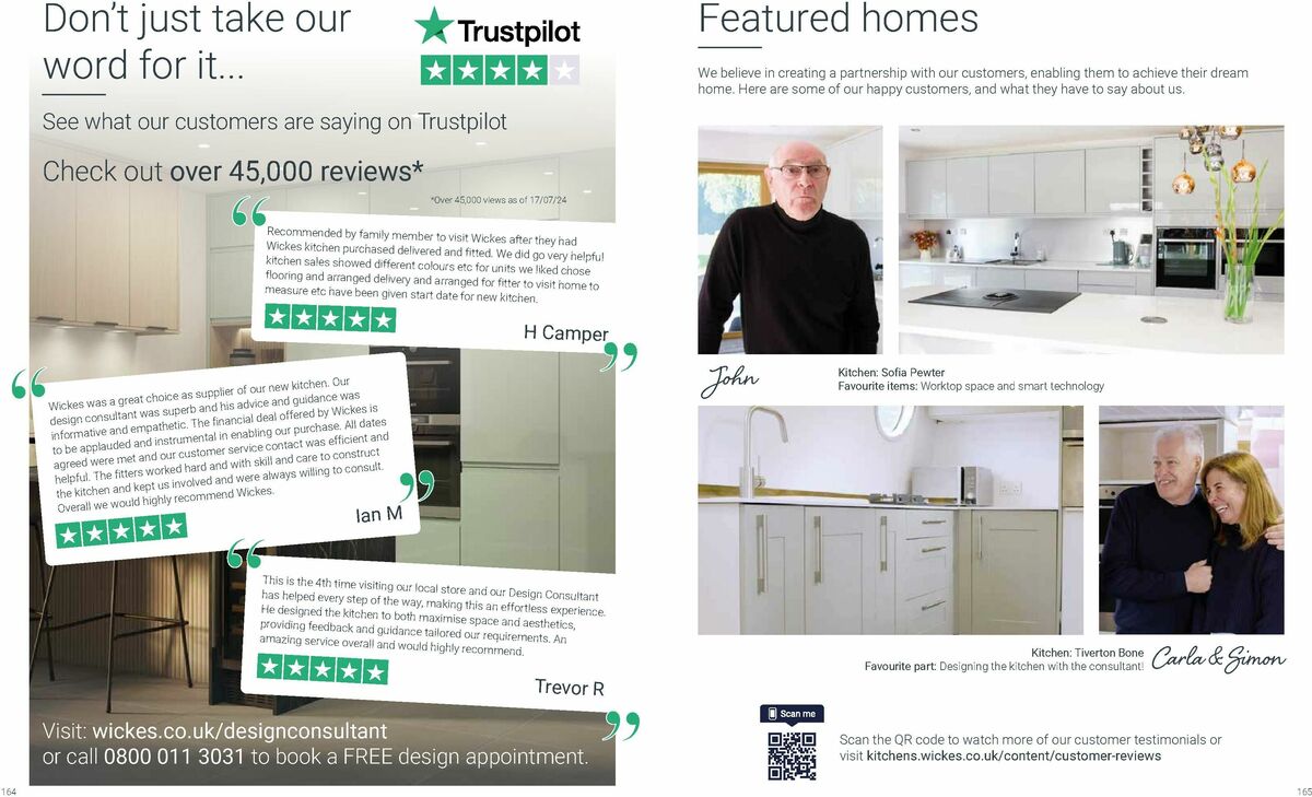 Wickes Kitchens Brochure Offers from 25 August