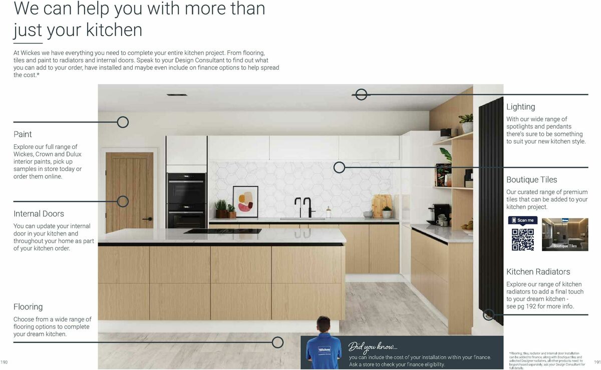 Wickes Kitchens Brochure Offers from 25 August