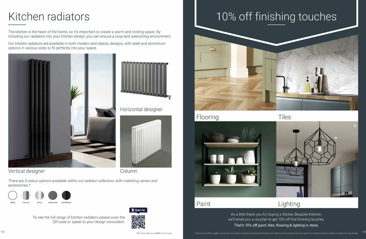 Wickes Kitchens Brochure Offers from 25 August