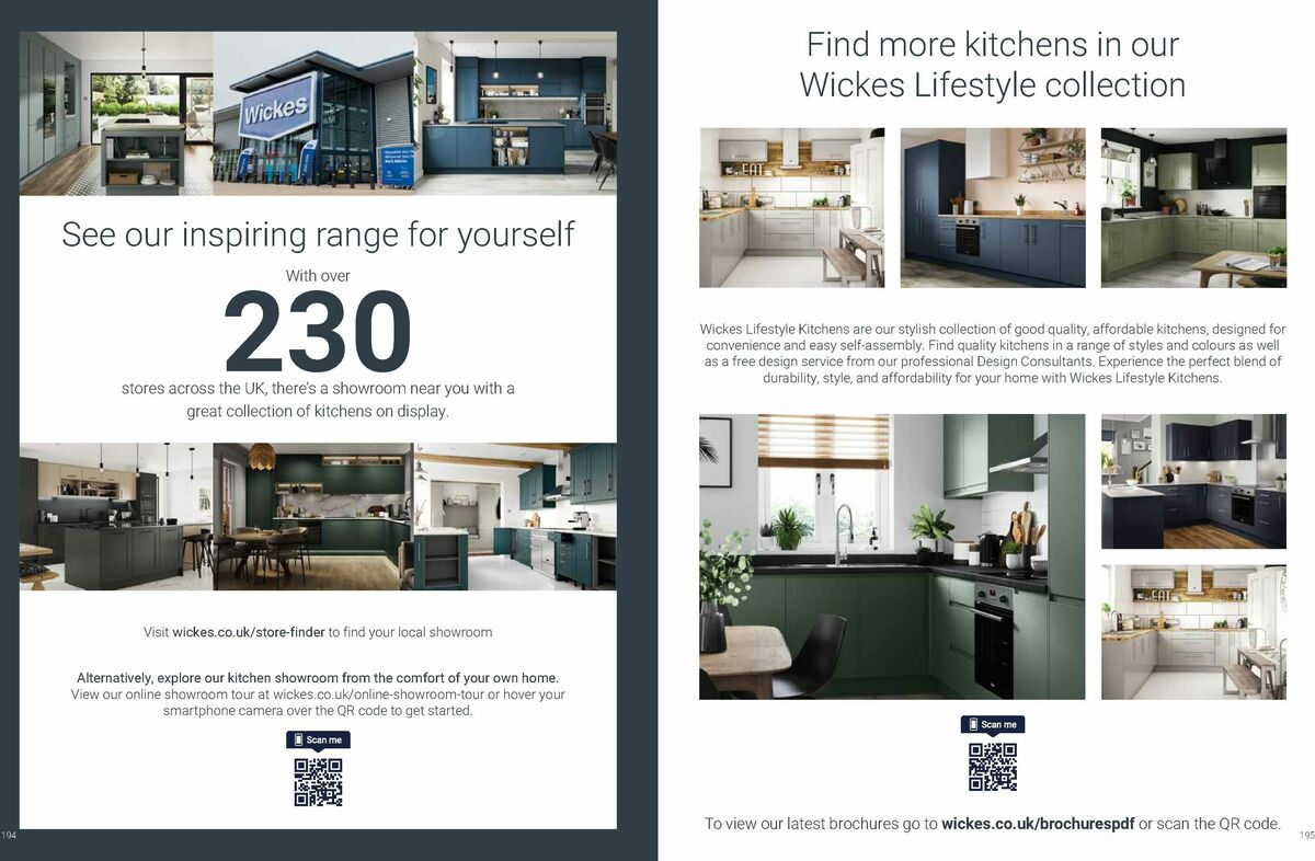 Wickes Kitchens Brochure Offers from 25 August