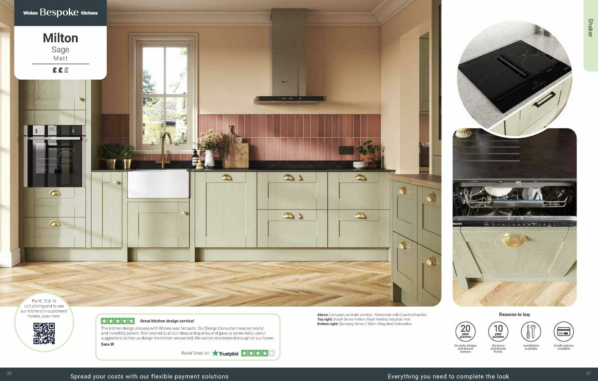 Wickes Kitchens Brochure Offers from 30 December