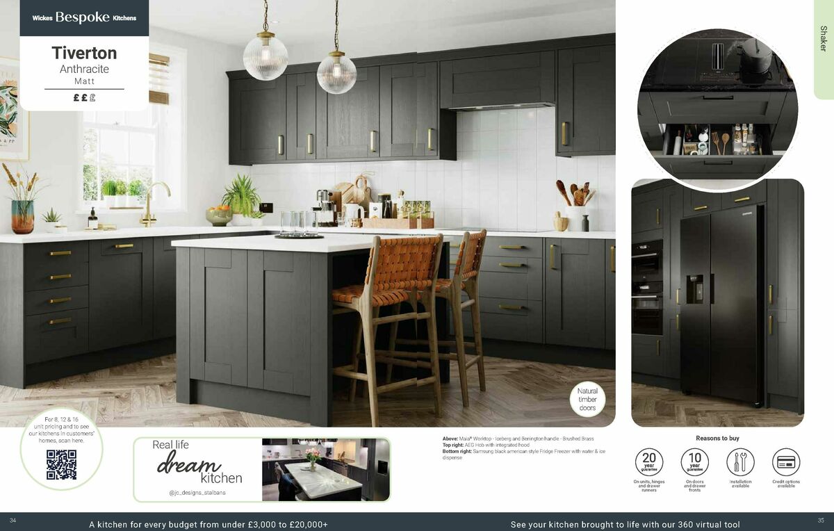 Wickes Kitchens Brochure Offers from 30 December