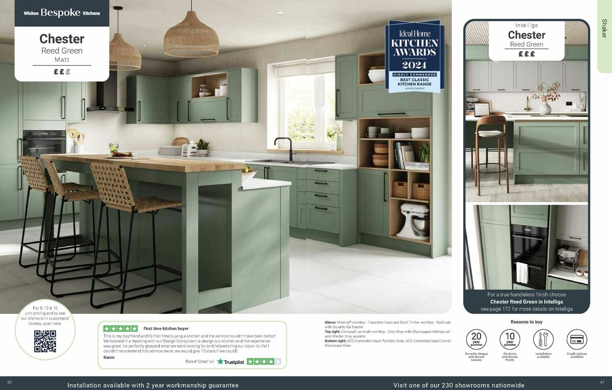 Wickes Kitchens Brochure Offers from 30 December