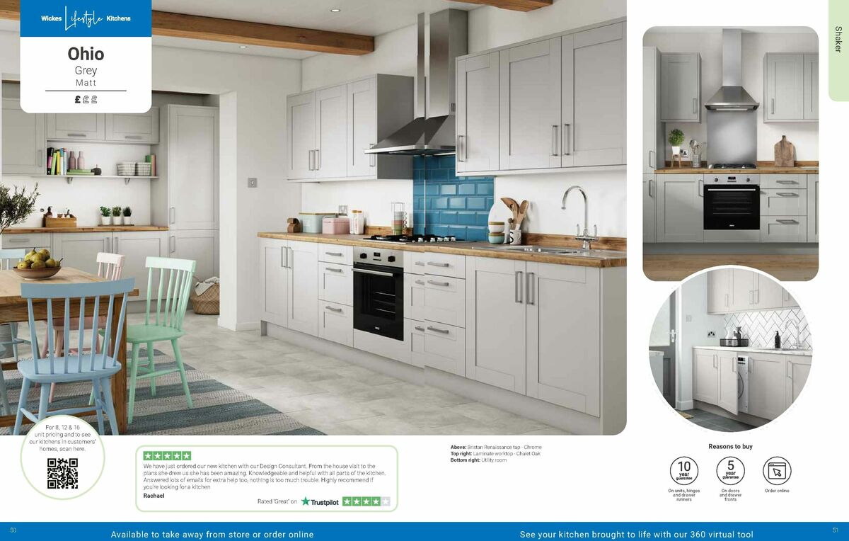Wickes Kitchens Brochure Offers from 30 December