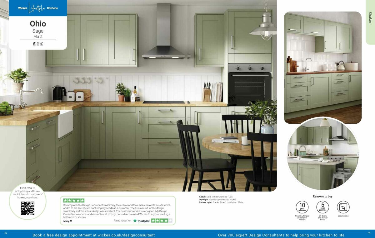 Wickes Kitchens Brochure Offers from 30 December