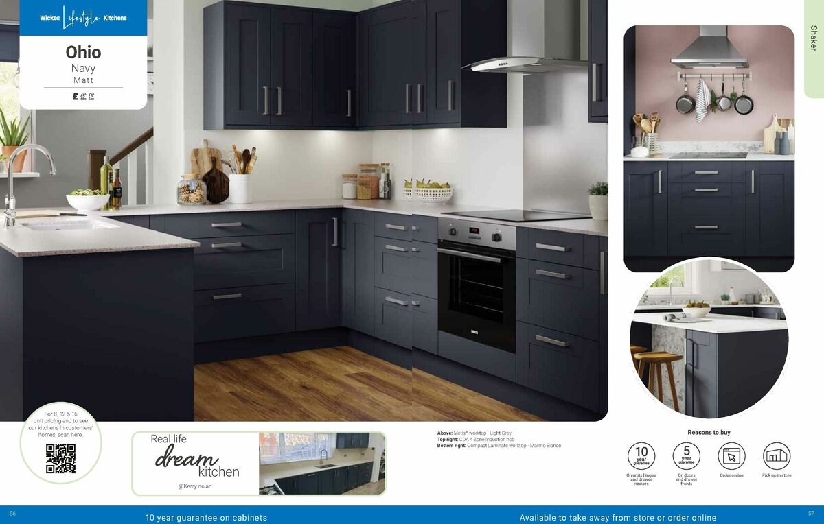 Wickes Kitchens Brochure Offers from 30 December