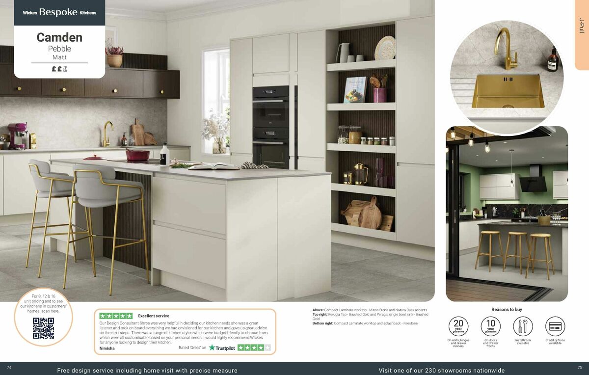 Wickes Kitchens Brochure Offers from 30 December