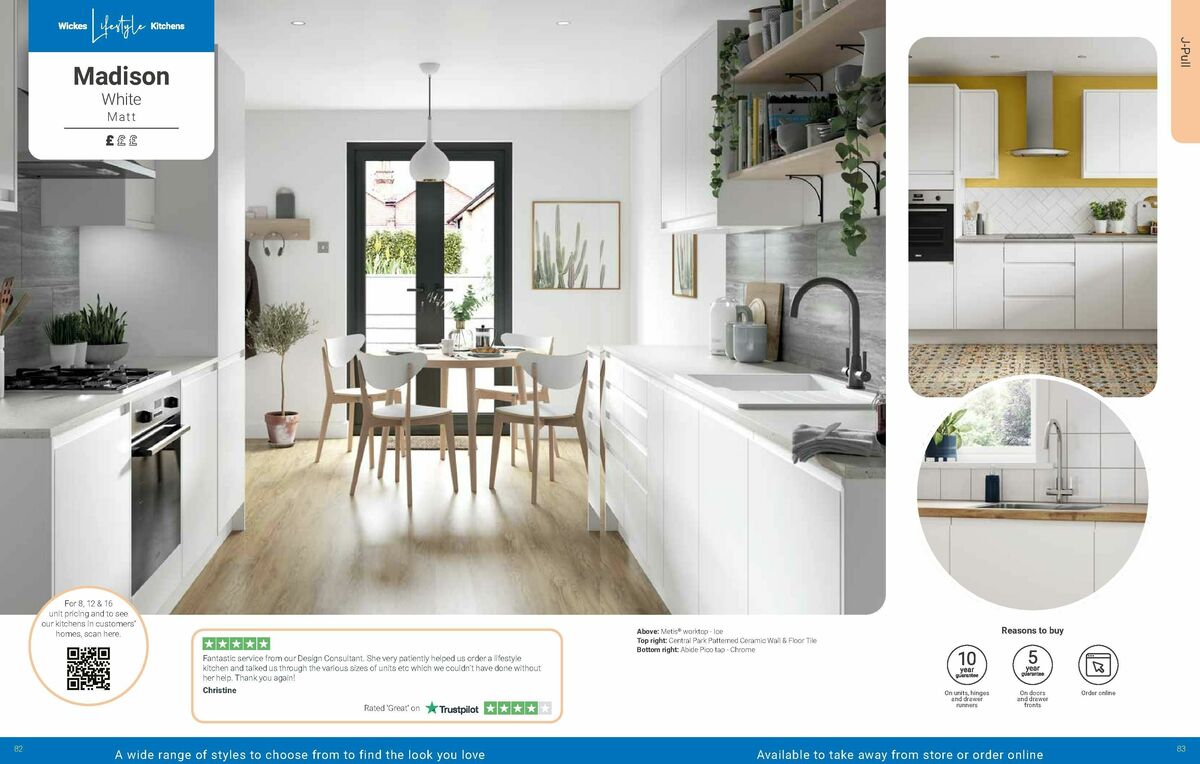 Wickes Kitchens Brochure Offers from 30 December
