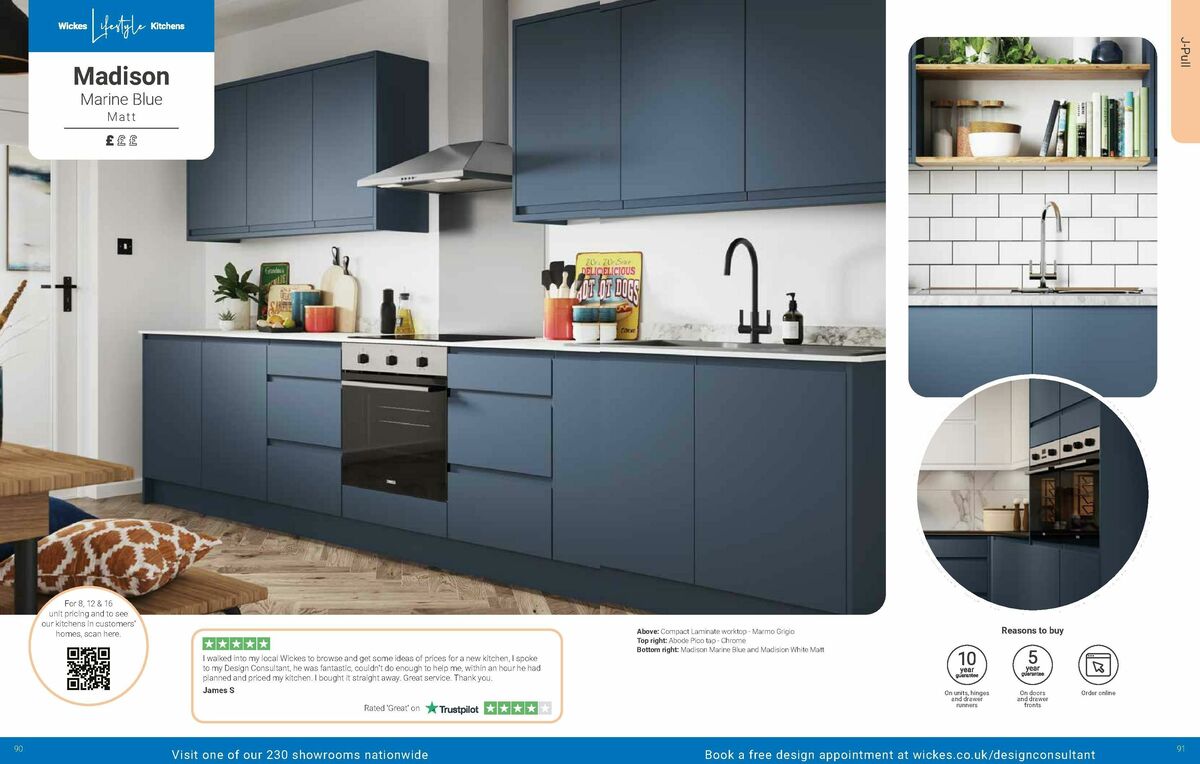 Wickes Kitchens Brochure Offers from 30 December