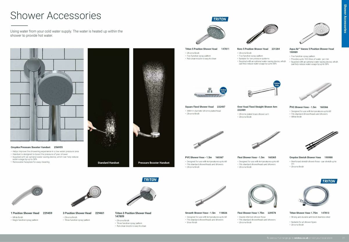 Wickes Bathrooms Brochure Offers from 1 February