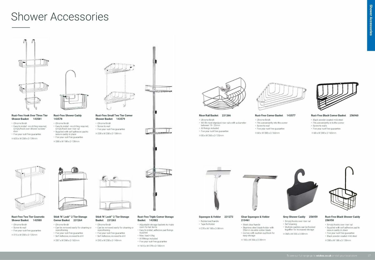 Wickes Bathrooms Brochure Offers from 1 February