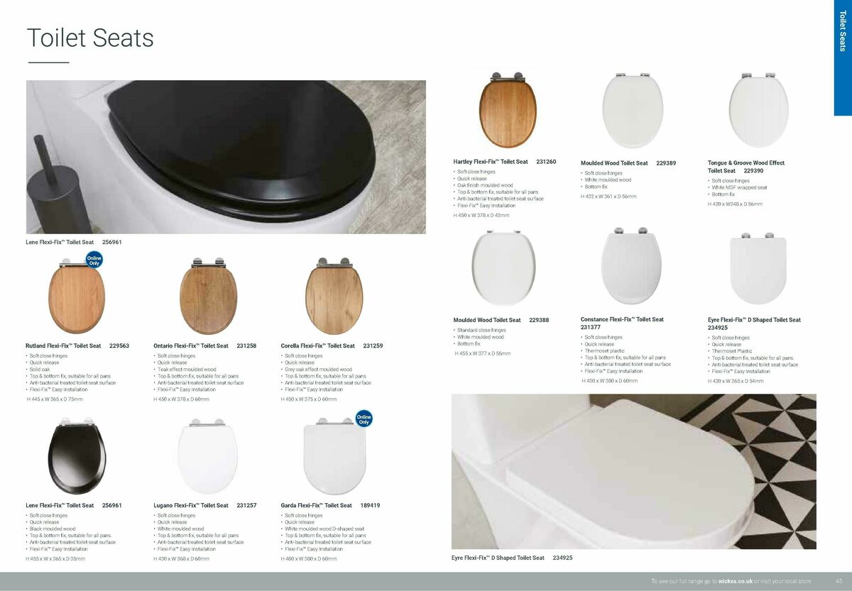 Wickes Bathrooms Brochure Offers from 1 February