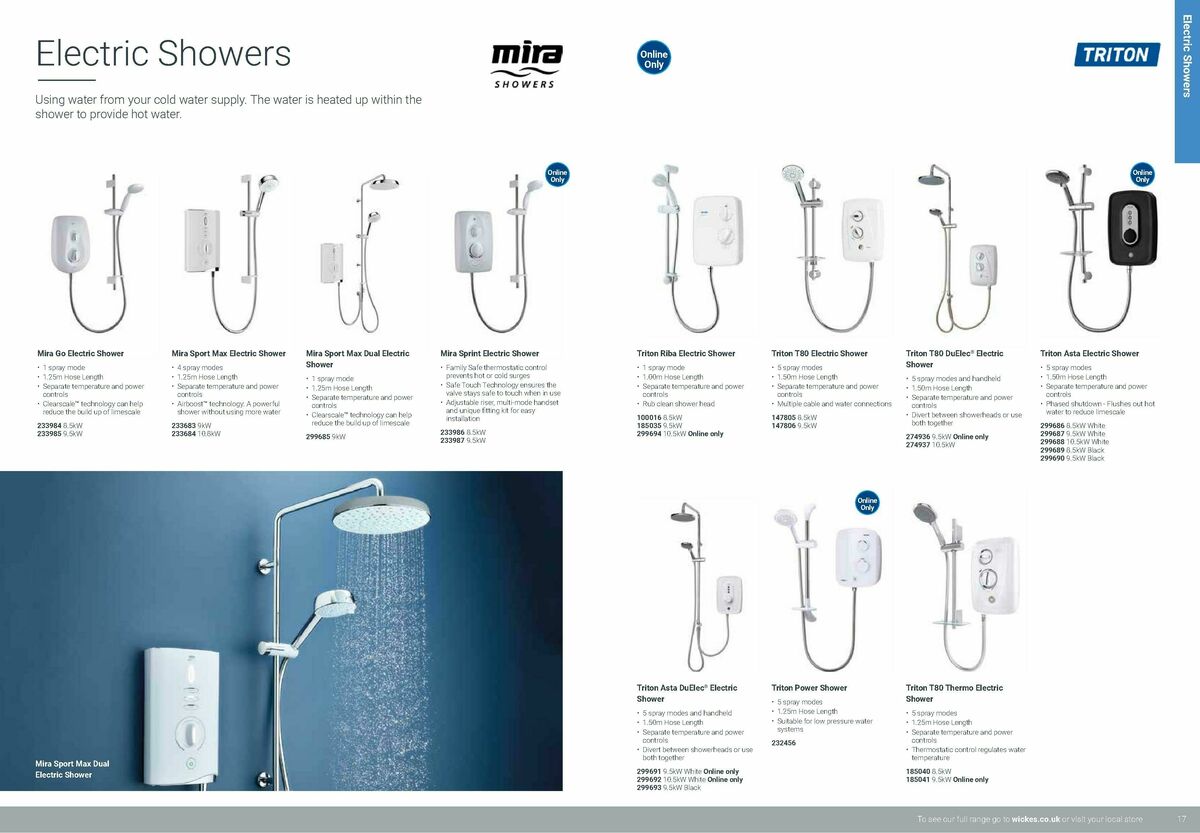 Wickes Bathrooms Brochure Offers from 1 February