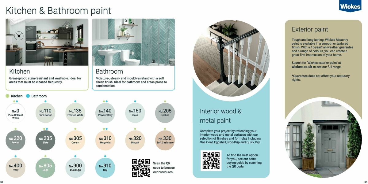 Wickes Paint Brochure Offers from 1 May