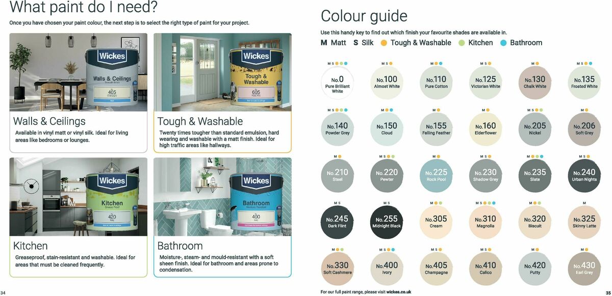 Wickes Paint Brochure Offers from 1 May