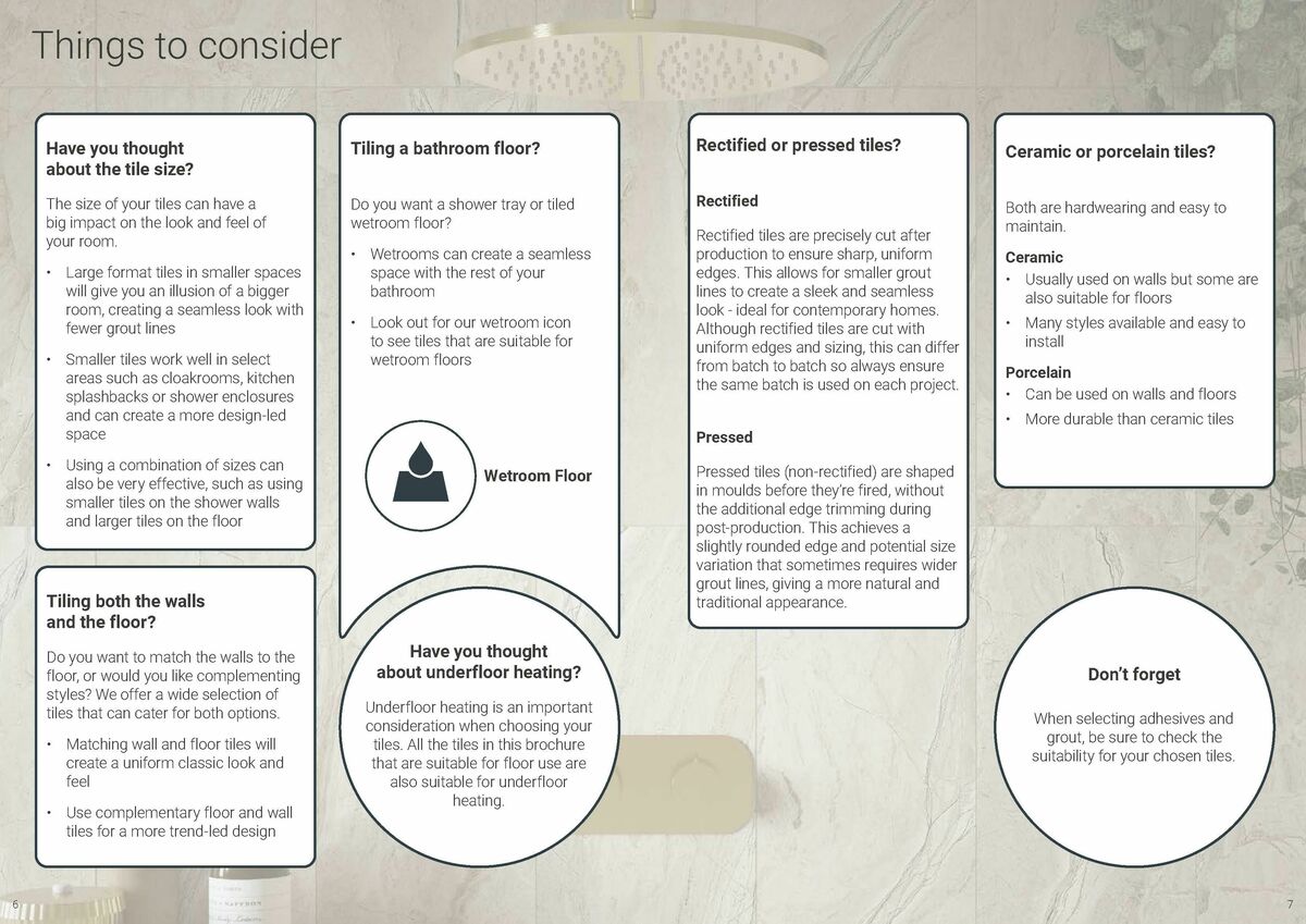 Wickes Boutique Tiles brochure Offers from 18 August