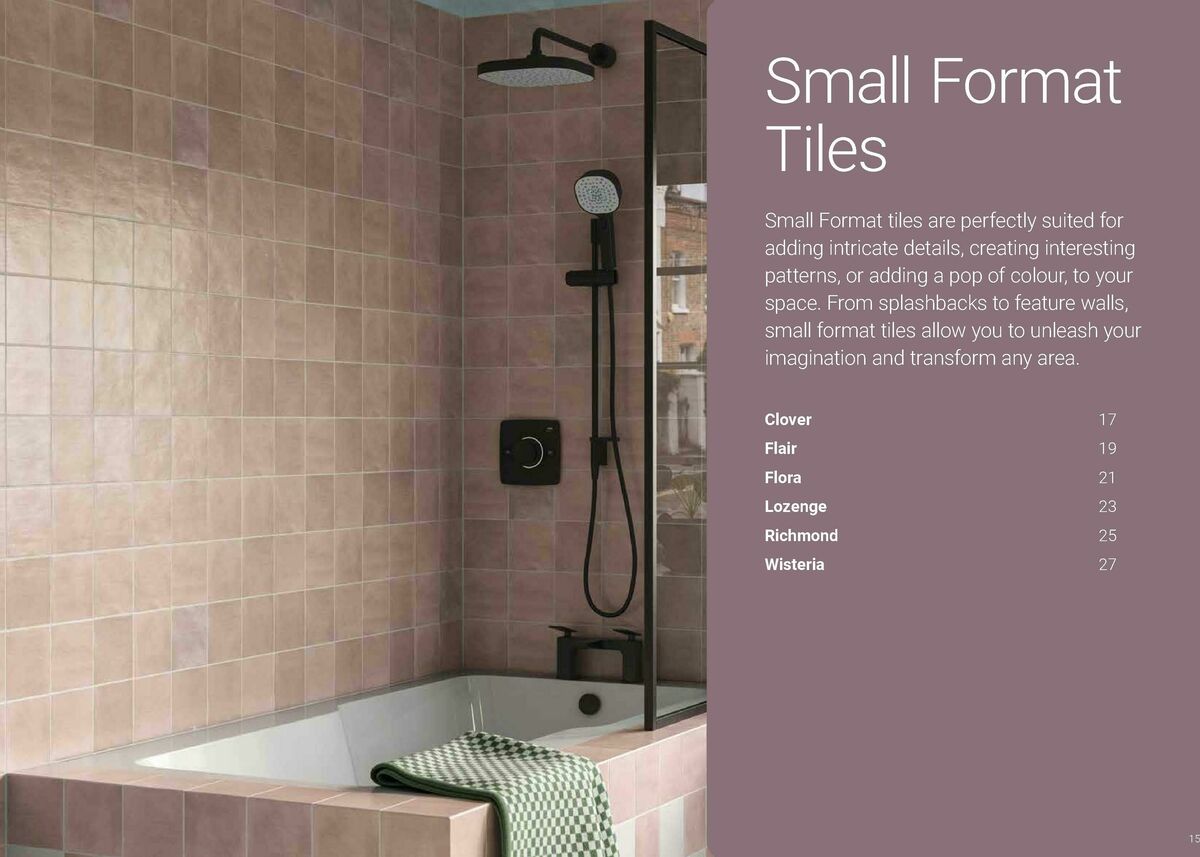 Wickes Boutique Tiles brochure Offers from 18 August